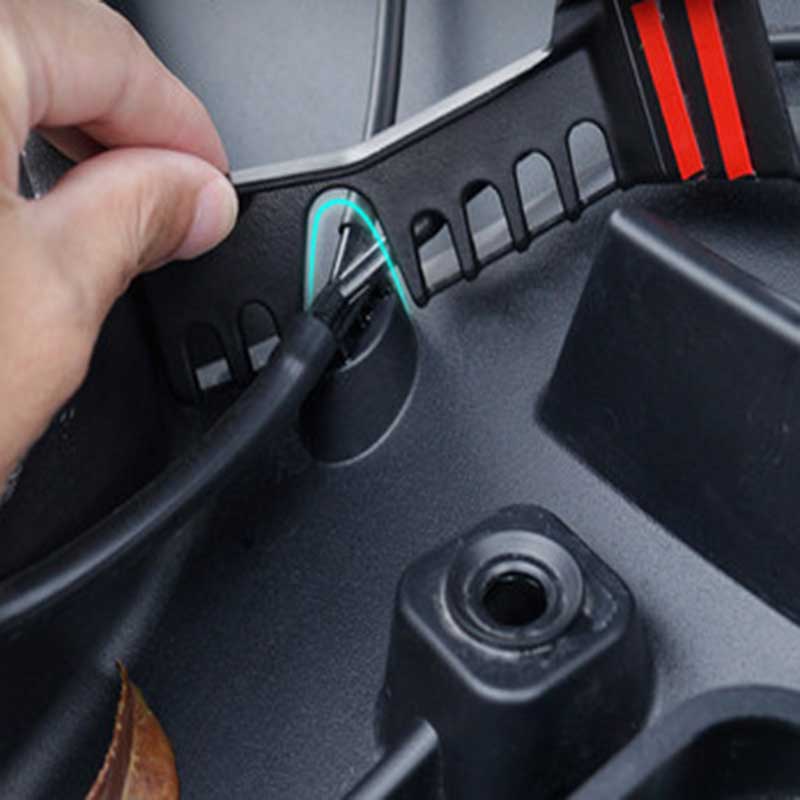 TAPTES®  Engine Cabin Hood Water Channel Anti-Clogging Cover for 2020-2025 Tesla Model Y, Set of 2