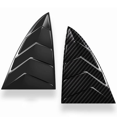 TAPTES® Car Rear Window Triangle Shutter Cover for Tesla Model 3, Car Styling Accessories, Set of 2