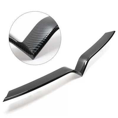 TAPTES Carbon Fiber Front Center Grille Trim Strip for Model X 2016-2019