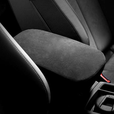 TAPTES Center Armrest Cover for Tesla Model S / 3 / X / Y, Alcantar Heightening Pad