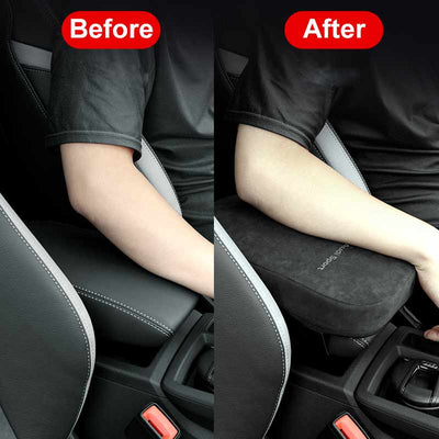 TAPTES Center Armrest Cover for Tesla Model S / 3 / X / Y, Alcantar Heightening Pad