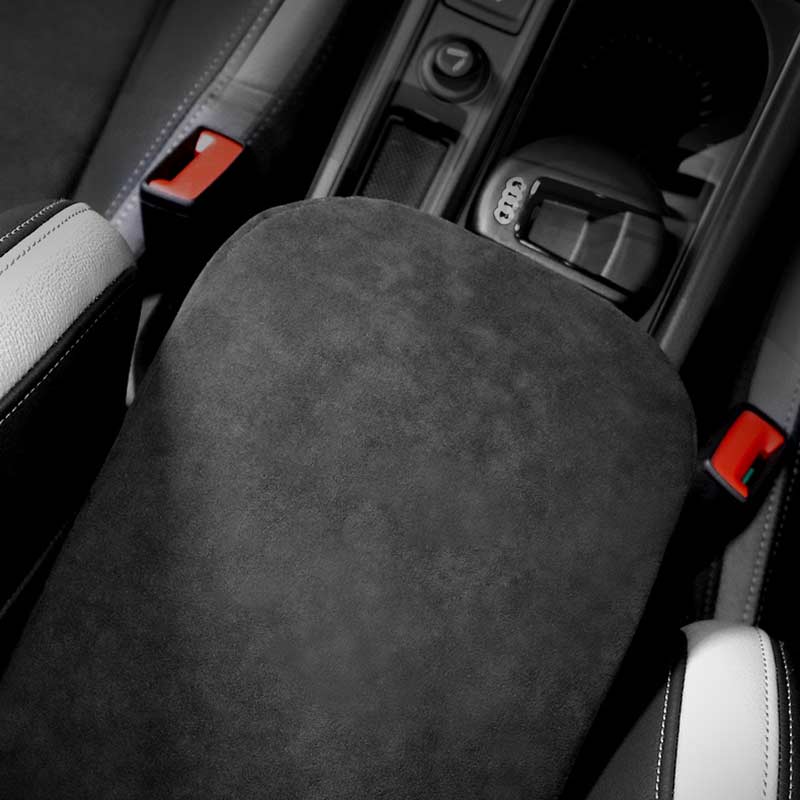 TAPTES Center Armrest Cover for Tesla Model S / 3 / X / Y, Alcantar Heightening Pad