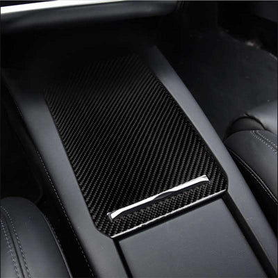 Center Console Cover / Cupholders Decoration Stickers for Model S