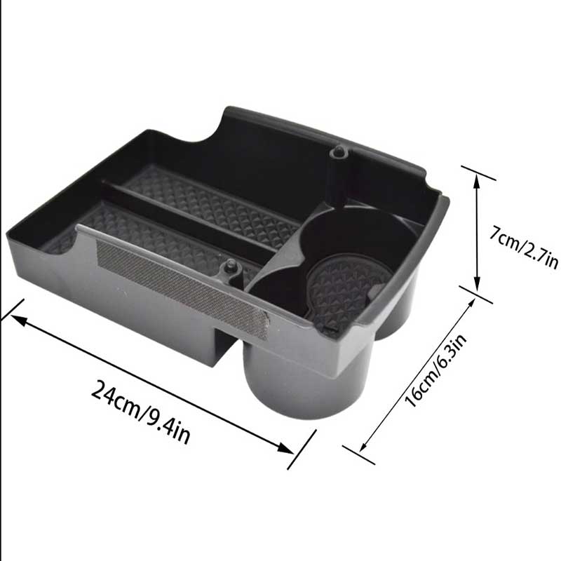 TAPTES Refresh Center Console Storage Box with USB Port for 2021