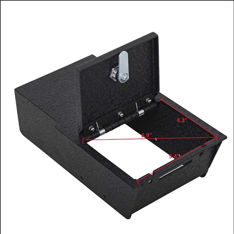 TAPTES Tesla Invisible Storage Organizer Center Console Safe Box for 2023 2022 2021 Model 3 Model Y