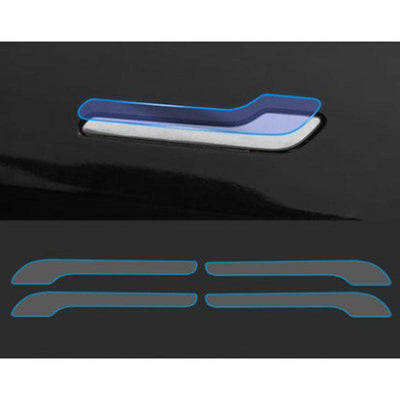 TAPTES Center Pillar Transparent Protector Films for Tesla Model 3