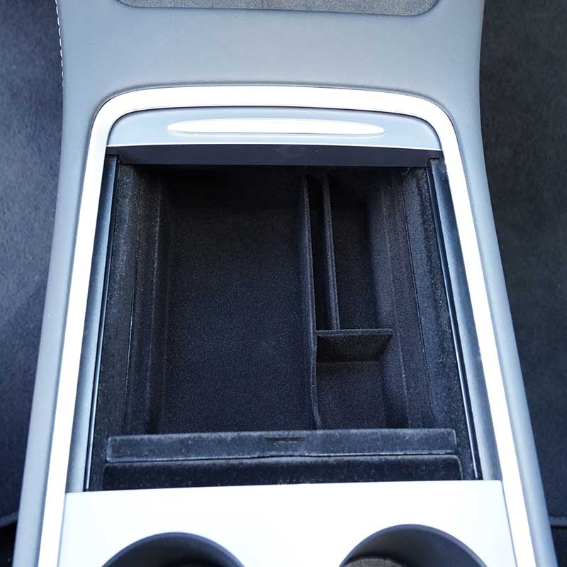 TAPTES Center Console Storage Tray Organizer for Model Y Model 3