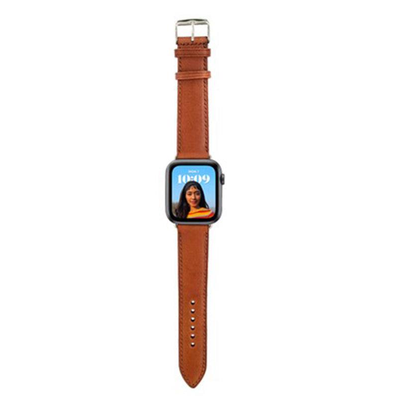 TAPTES® Cowhide Material Smart Watch Strap Key for Tesla Model 3 Model Y