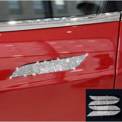 TAPTES Door Handle Decals Stickers for Tesla Model S/3/X / Y, Set of 4