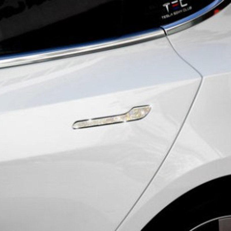 TAPTES Door Handle Decals Stickers for Tesla Model S/3/X / Y, Set of 4