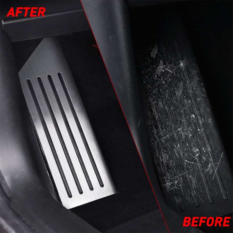 dead pedal cover Foot Rest Dead Pedal Cover for Tesla Model 3 – TAPTES -1000+ Accessories  for Tesla