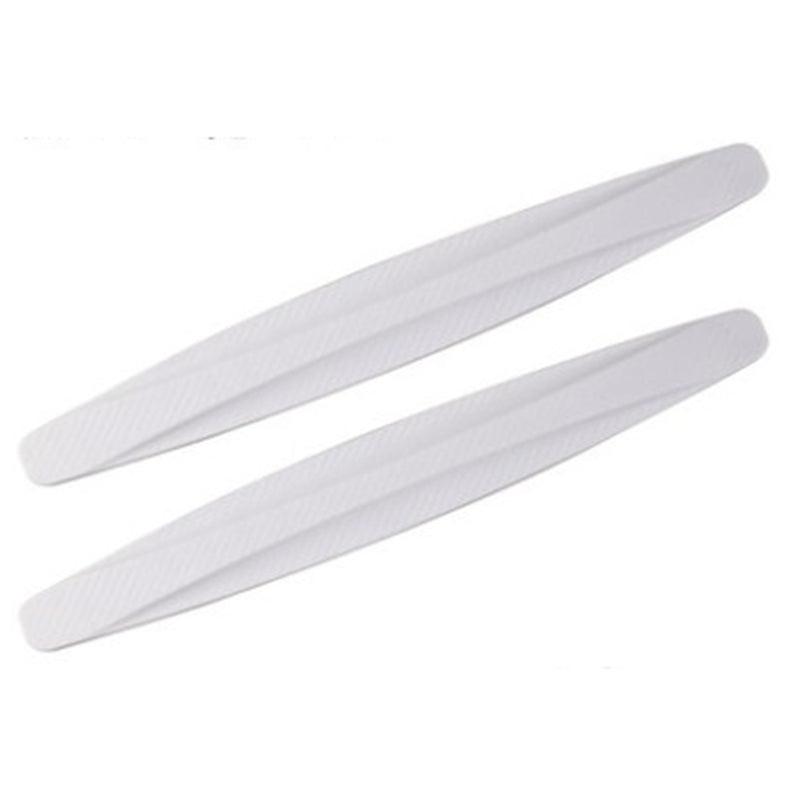 TAPTES Front and Rear Bumpers Silicone Protection Strip for Tesla Model S/X/3/Y, Set of 2