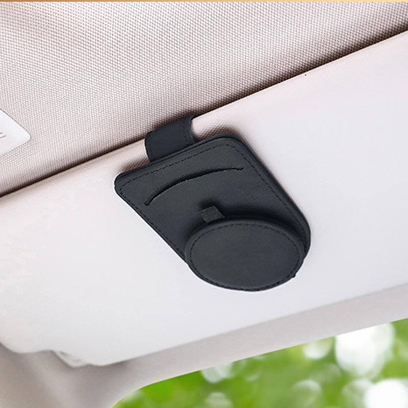 TAPTES® Glasses Clip & Key Card Holder for Tesla  Model S Model 3 Model X Model Y