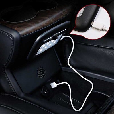 Handrail Storage Box Touch Sensor LED Light for Model S