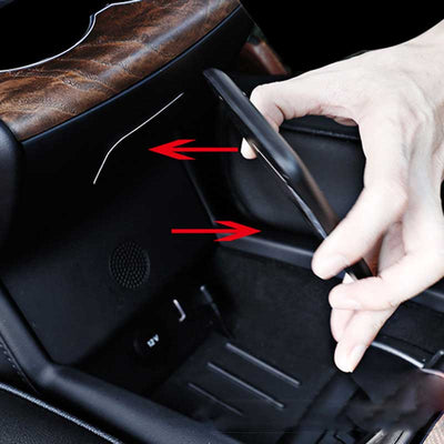 Handrail Storage Box Touch Sensor LED Light for Model S