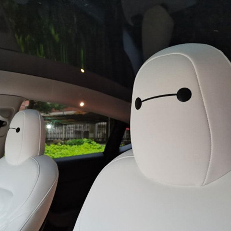 TAPTES® Baymax Headrest Stickers for Tesla Model S / 3 / X / Y