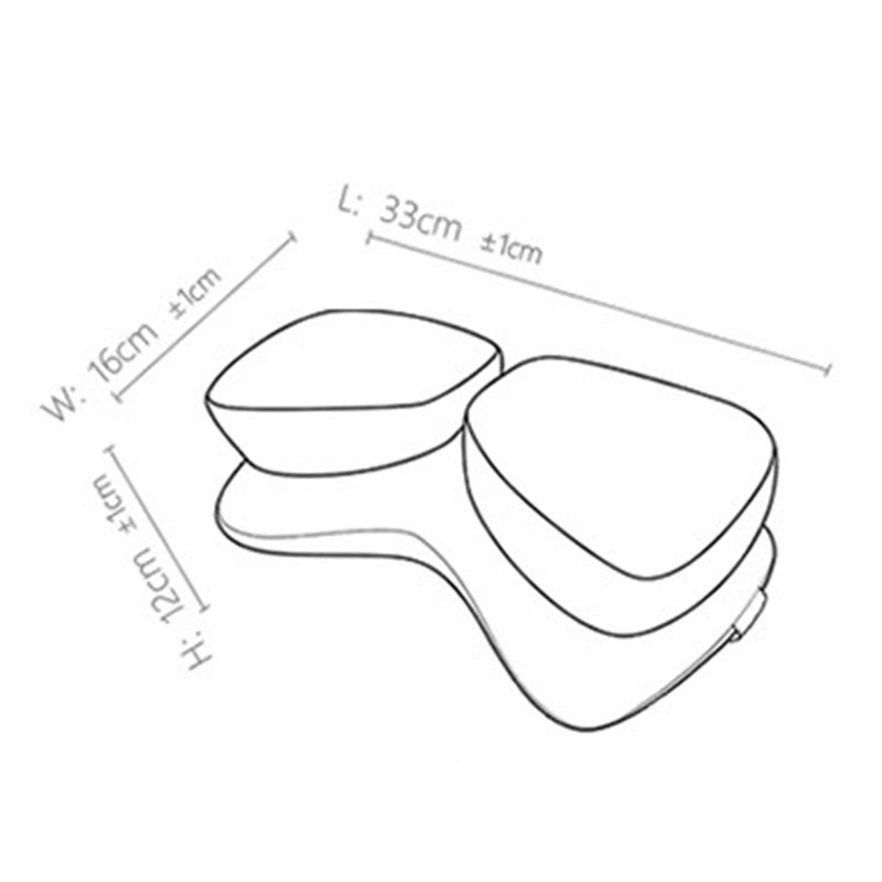 TAPTES® Headrest Upgrade Neck Rest Cushion for Tesla Model S Model 3 Model X Model Y