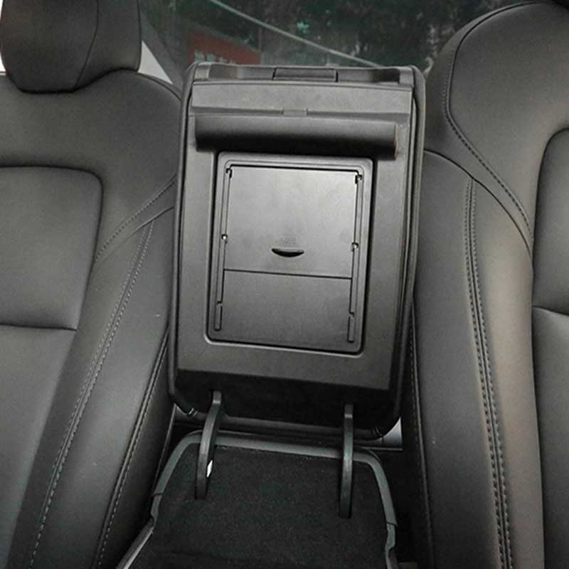 Secret compartment box under the armrest for Tesla Model 3 and Y - Hidden  Storage Box