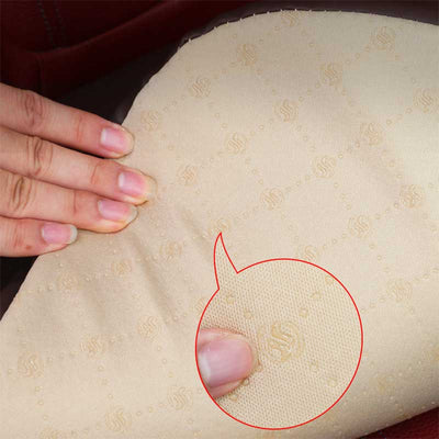 TAPTES® Leather Memory Foam Heightened Seat Cushion for Tesla Model S/X/3/Y/Cybertruck/Model 3 Highland/Model Y Juniper