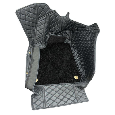 TAPTES Leather and Carpet Floor Mats for Tesla Model Y 5 Seaters