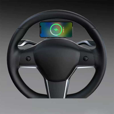 TAPTES Magnetic Suction Fast Charging Mobile Phone Mount for Model 3 Model Y