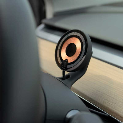 TAPTES Magnetic Suction Fast Charging Mobile Phone Mount for Model 3 Model Y