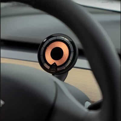 TAPTES Magnetic Suction Fast Charging Mobile Phone Mount for Model 3 Model Y