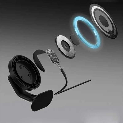 TAPTES Magnetic Suction Fast Charging Mobile Phone Mount for Model 3 Model Y