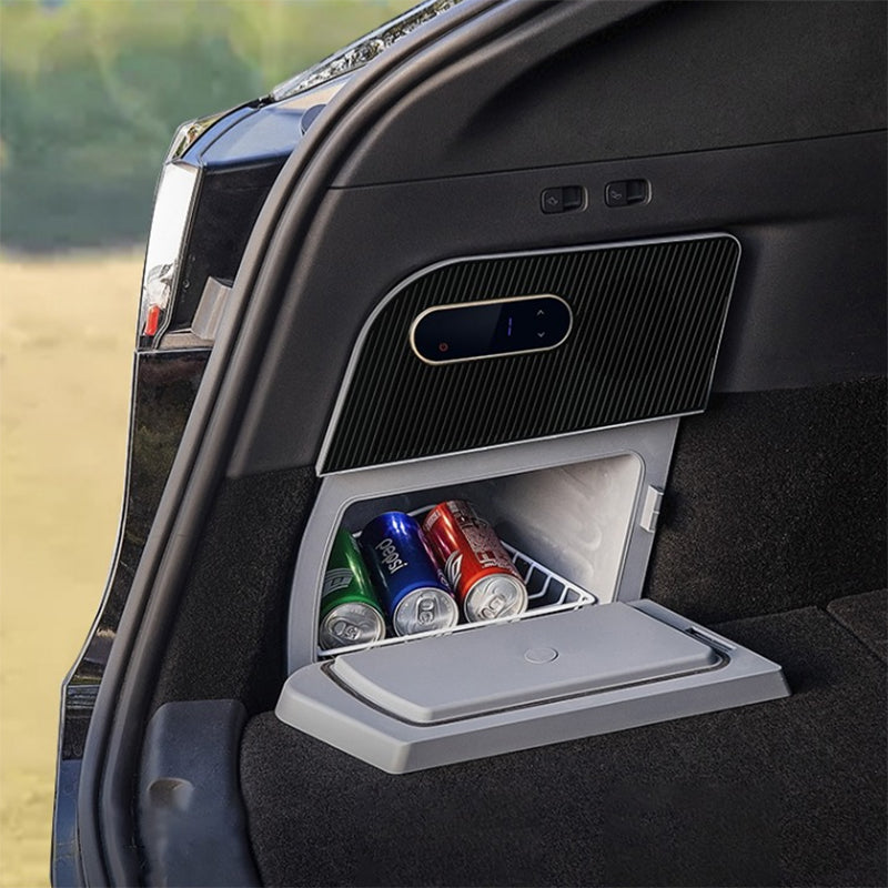 TAPTES® Rear Trunk Refrigerator for Tesla 5 Seater Model Y 2020-2025, Camping Compressor Fridge for Model Y