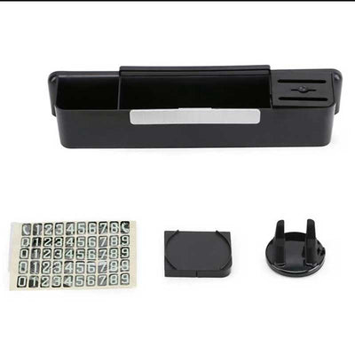 TAPTES Multifunctional Organizer for Tesla Model 3 / Y,  Rear Navigation Screen Storage Box