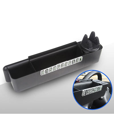 TAPTES Multifunctional Organizer for Tesla Model 3 / Y,  Rear Navigation Screen Storage Box