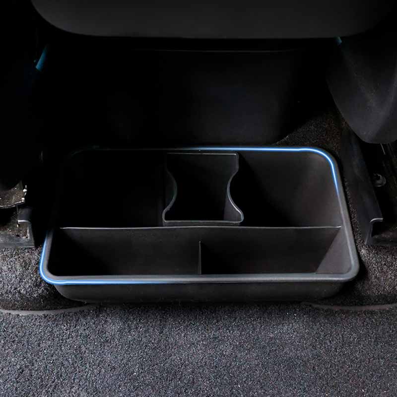 TAPTES Center Console Organizer Storage Box with Cup Holder for