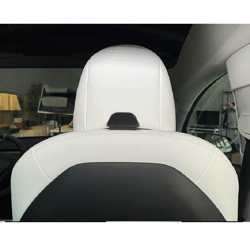 Car Seat Back Headrest Mount Hanger Holder Hook Clip with Tesla Logo for  Tesla