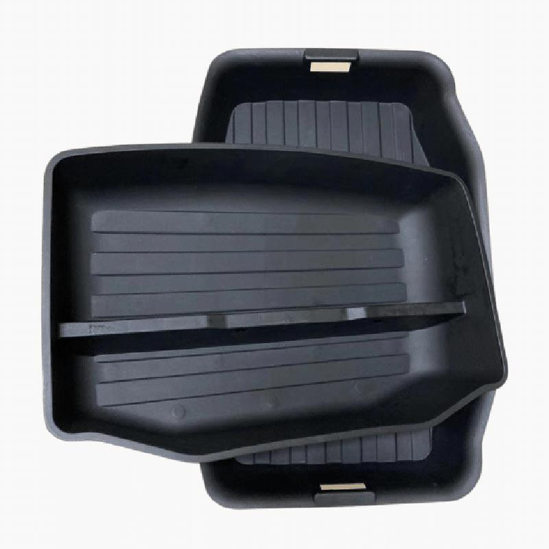TAPTES Rear Trunk Storage Box for Tesla 2021 Model 3, Rear Trunk Organizer, Set of 2