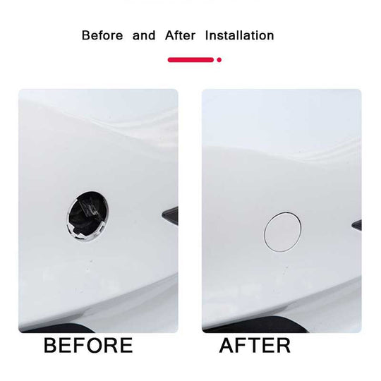 Voorste Sleephaak Cover Voor Tesla Model 3, Zwarte Vervangende Bumper Cap 1460701 00 B Goed