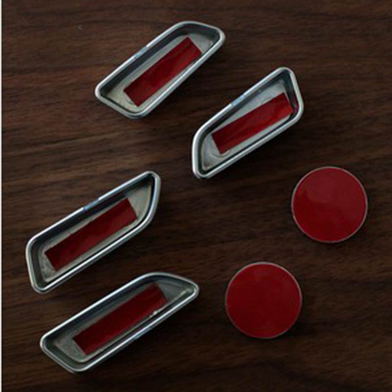 TAPTES Seat Adjustment Switch Button Protector for Tesla Model 3 / Y, Set of 6