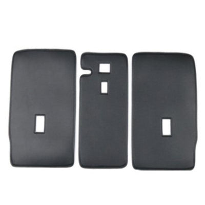 TAPTES® Leather 2-Row Seat Back Cover for Tesla Model Y, Set of 3, Anti-kick Protection Cover
