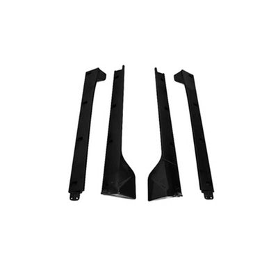 TAPTES Side Skirt Bumper Protector for Model Y Model 3 Side Anti-Collision Protection Trim Kit