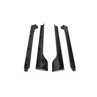 TAPTES Side Skirt Bumper Protector for Model Y Model 3 Side Anti-Collision Protection Trim Kit