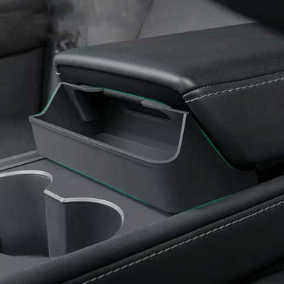 TAPTES Central Control Armrest Silicone Glasses Storage Box for Model 3 Model Y