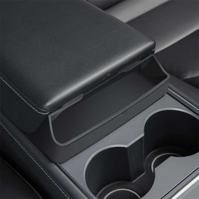 TAPTES Central Control Armrest Silicone Glasses Storage Box for Model 3 Model Y