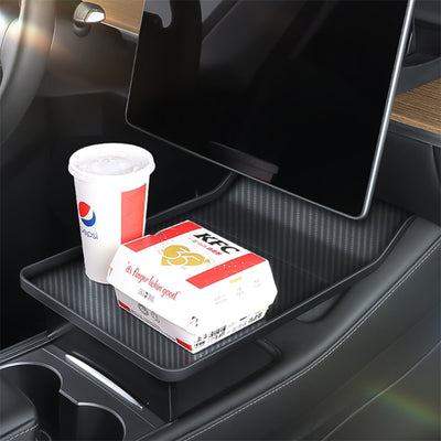 TAPTES® Central Control Dining Table Organizer Tray for Tesla Model Y Model 3