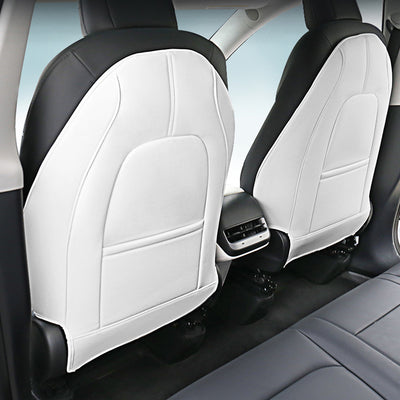 TAPTES® Leather Seat Back Protector for Tesla Model 3/Y 2017-2023 2024, Set of 2