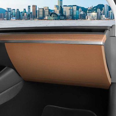 TAPTES® Co-Pilot Glove Box Anti-Kick Pad Protection Sticker for Tesla Model 3 2018-2025