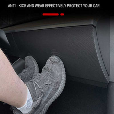 TAPTES® Co-Pilot Glove Box Anti-Kick Pad Protection Sticker for Tesla Model 3 2018-2025