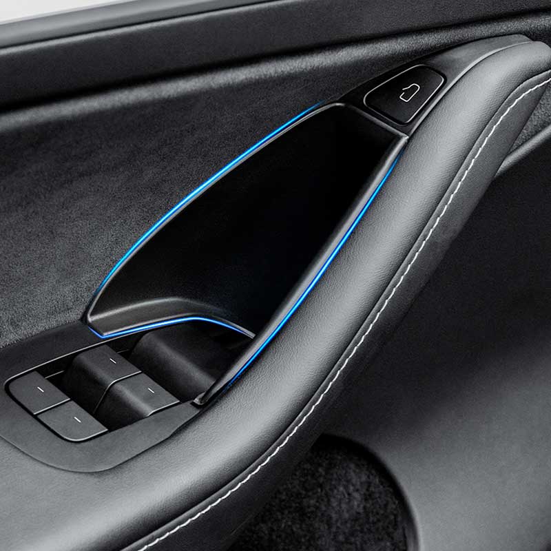 TAPTES Tesla Model 3 Y Door Handle Storage Box Decoration