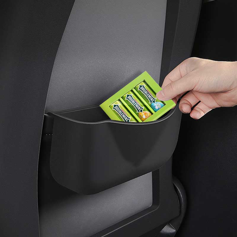 TAPTES Tesla Model 3 Model Y Seat Rear Storage Box Garbage Can Storage Organizer