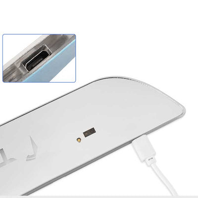 TAPTES Tesla Model 3 Threshold Strip with Light Luminous Welcome Pedal LED Atmosphere Light