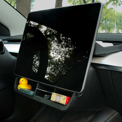 TAPTES® Under Central Control Screen Storage Organizer for Model Y Model 3 2021- 2023 2024