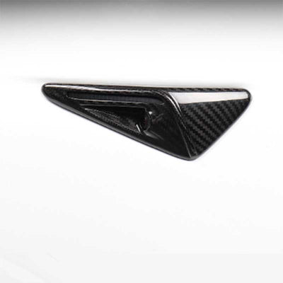 TAPTES Tesla Model 3 Y S X Carbon Fiber Side Camera Protection Cover, Set of 2